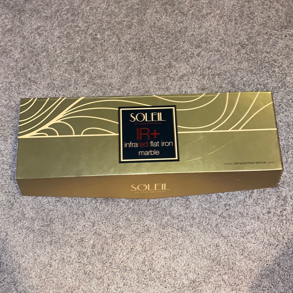 SOLEIL, IR+ infared flat iron (marble)